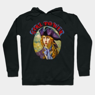 Girl power seventeenth century pirate queen Hoodie